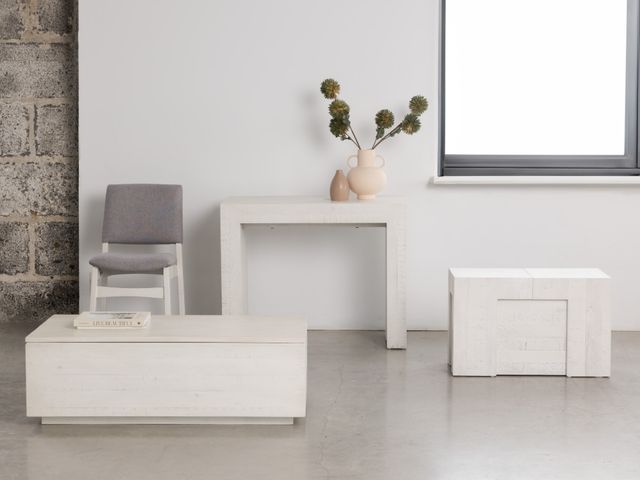 Transformer Table Transformer Canadian Birch White Lift Top Coffee Table-2