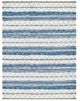 A & B Home Blue/White 8'x10' Area Rug-1