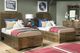Legacy Classic Summer Camp Tree House Brown Youth Twin Panel Bed-1