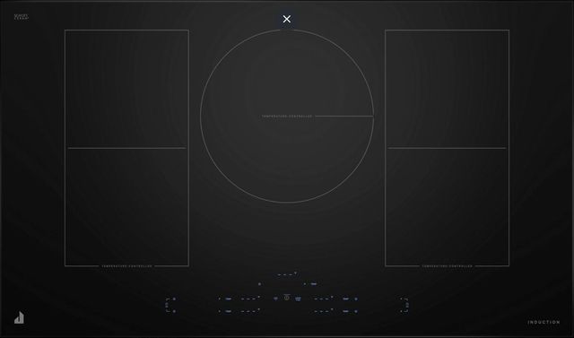 JennAir® Oblivion 36" Black Smart Induction Cooktop with Temperature-Controlled Cooking-0