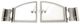 Alfresco™ Stainless Steel Pizza Oven Door Kit-0