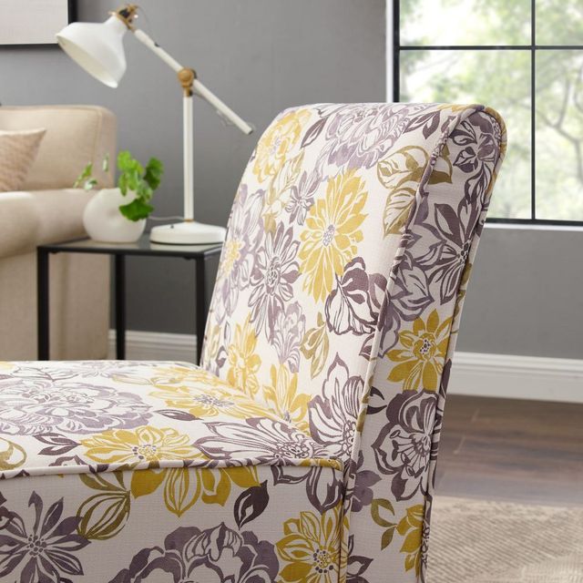 Linon Lily Bridey Floral Accent Chair-3
