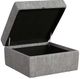 Flexsteel® Flex Pebble Square Storage Ottoman-2