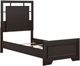 Signature Design by Ashley® Covetown Dark Brown Youth Twin Panel Bed-4