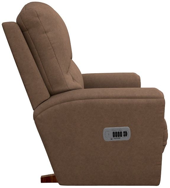 La-Z-Boy® Cassian Tawny Power Rocking Recliner with Headrest and Lumbar-3