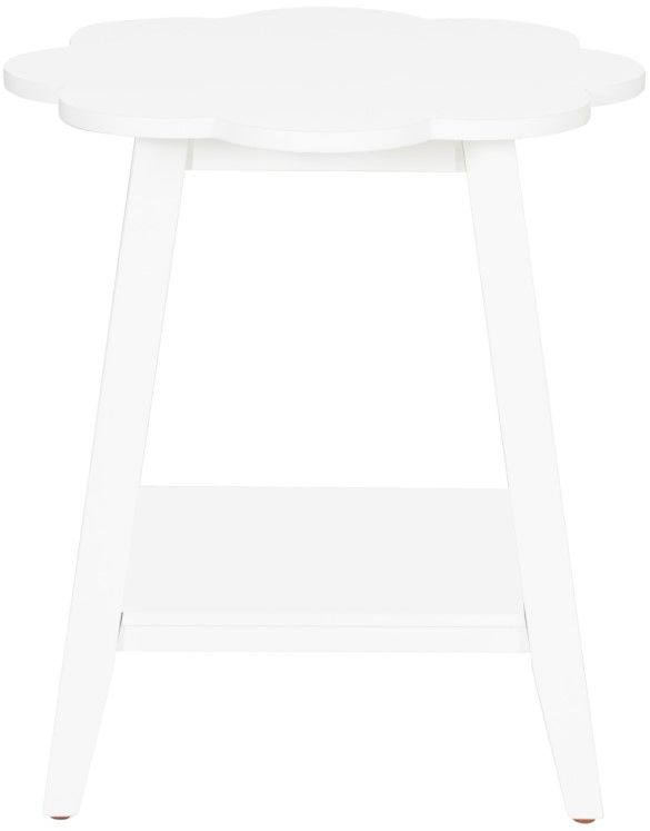Linon Petunia White Side Table-2