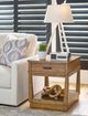 Hammary® Clifton Gingersnap Charging Chairside Table-1