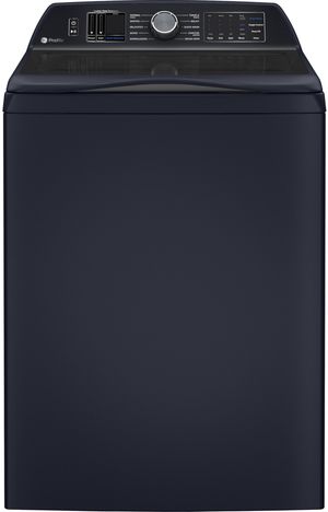 GE Profile™ 5.3 Cu. Ft. Sapphire Blue Agitator Top Load Washer