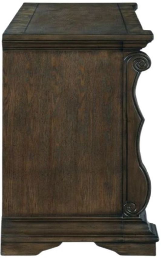 Signature Design by Ashley® Maylee Dark Brown Dining Buffet-2