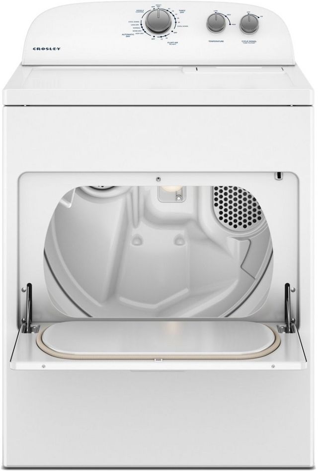 Crosley® 7.0 Cu. Ft. White Front Load Electric Dryer -1