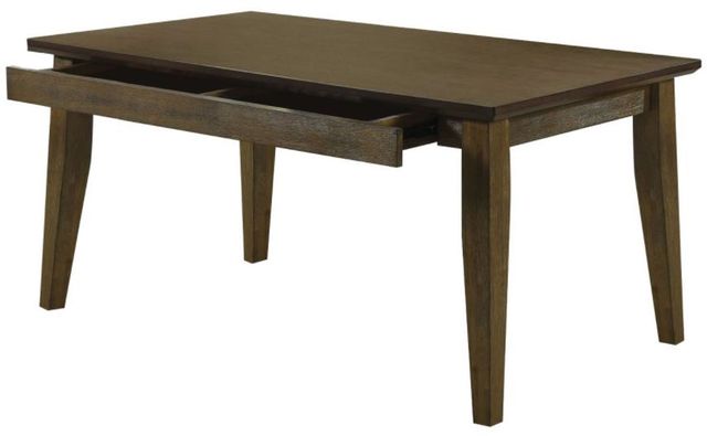 Coaster® Rayleene 6-Piece Grey/Medium Brown Dining Set-1
