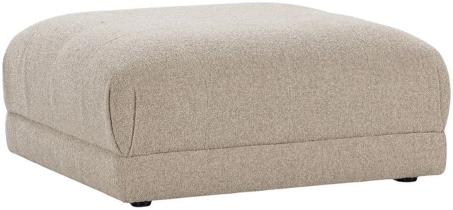 Classic Home Adalynne Buttermilk Upholstered Square Ottoman-0