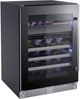 XO 24'' Black Glass Built In Beverage Center-2