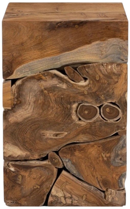 Classic Home Rhea Natural End Table-0