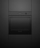 Fisher & Paykel Series 9 24" Black Glass Single Electric Wall Oven-2
