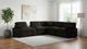 Coaster® Collins 6-Piece Chocolate Brown Modular Power Reclining Sectional-1