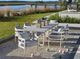 Universal Explore Home™ Coastal Living Outdoor South Beach Canvas Granite Aluminum/Fabric Dining Chair-1