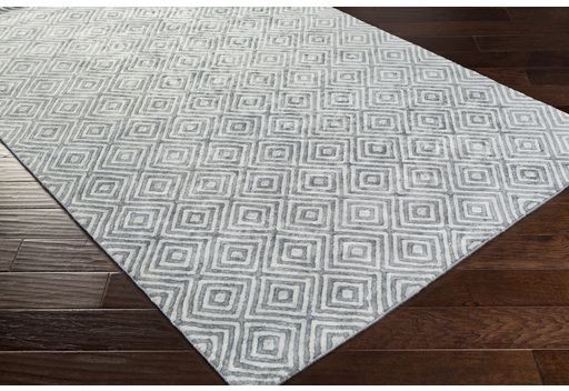 Surya Quartz Light Gray 3'x5' Area Rug-3