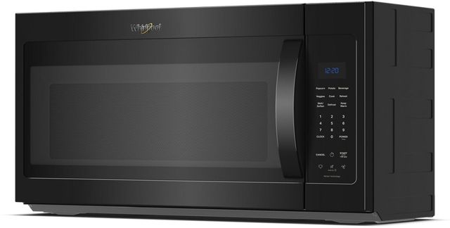 Whirlpool® 1.9 Cu. Ft. Black Over the Range Microwave with Sensor Cooking Technology-5