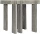 Bernhardt Foundations Dark Shale/Light Shale Side Table-0