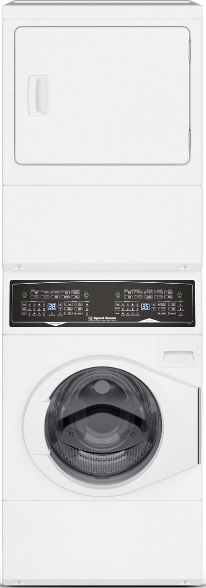 Speed Queen® SF7 White Electric Laundry Center, 3.5 Cu. Ft. Washer, 7 Cu. Ft. Dryer-0