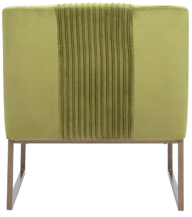 Zuo® Modern Sante Fe Olive Green Accent Stationary Chair-3