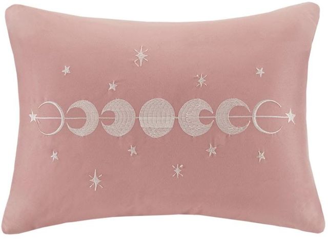 Olliix by Intelligent Design Felicia Blush Full/Queen Velvet Comforter Set-2