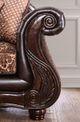 Furniture of America® Elpis Brown/Espresso Sofa-2