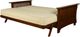 Kodiak Furniture Alexa Black Walnut/Monte Toro Shell Full Futon-4