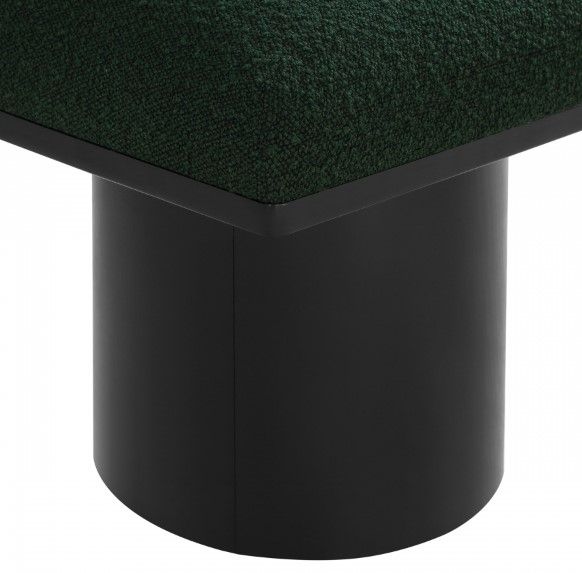 Meridian Furniture Pavilion 12-Piece Green/Black 108" Modular Bench Set-3