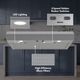 Broan Mantra 1 Series 36" Stainless Steel Under Cabinet Range Hood-1