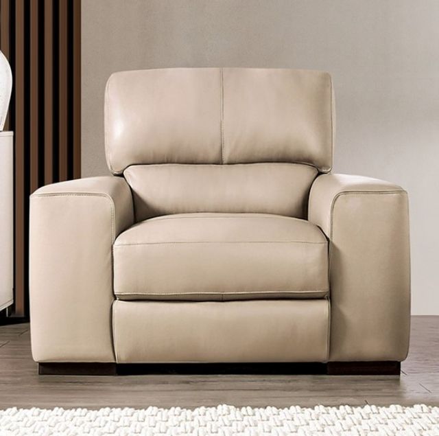 Furniture of America® Marsicano Taupe Chair-1