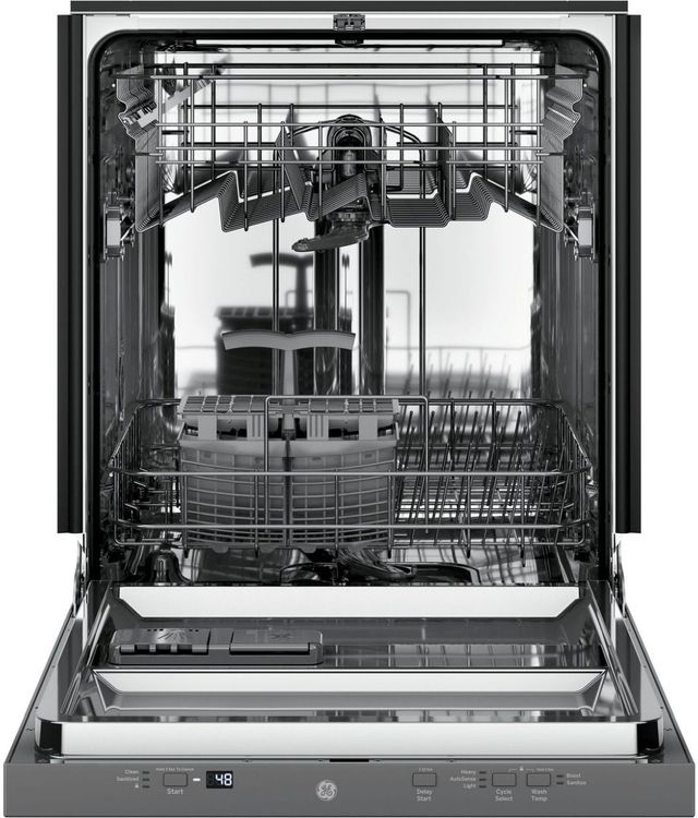 GE® 24" Panel Ready Built-In Dishwasher-2
