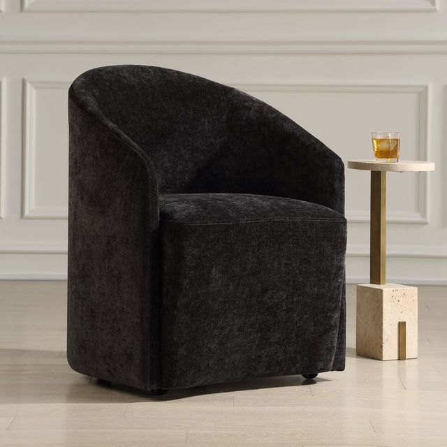 Uttermost® Harbor Charcoal Dining Arm Chair-1