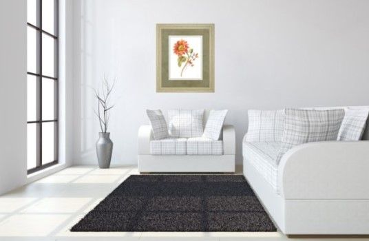 Classy Art Floursack Autumn II on White by Danhui Nai Wall Art-2