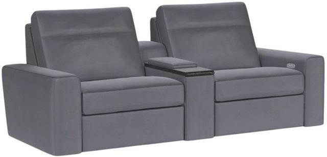 American Leather® Customizable Telluride 3-Piece Leather Power Reclining Sectional-0