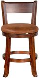 Sunny Designs™ Carriage House Brown 24" Swivel Bar Stool-1