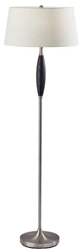 Adesso® Pinn Brushed Steel Floor Lamp-0
