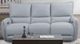 Furniture of America® Phineas Pale Blue Power Reclining Sofa-0