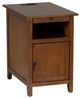 Powell® Butras Hazelnut Accent Table With USB-0