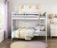 Homelegance® Lani Wire Brushed White Twin over Twin Youth Bunk Bed-1