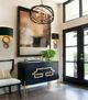 Currey & Company Horatio Black Iron Chandelier-2