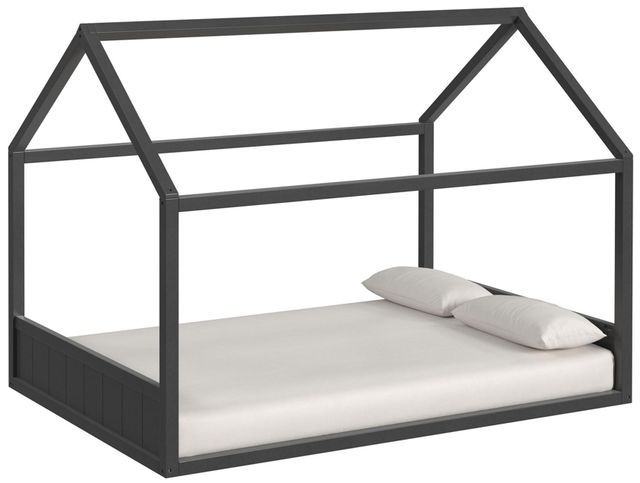 Elements International Sami Gray Youth Full Bed-0