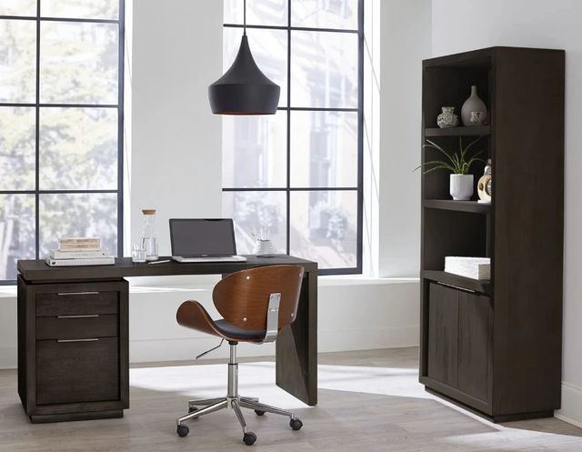 Modus Furniture Oxford Basalt Gray Desk-1