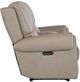 Hooker® Furniture SS Somers Dark Taupe Power Reclining Loveseat with Power Headrest and Console-2