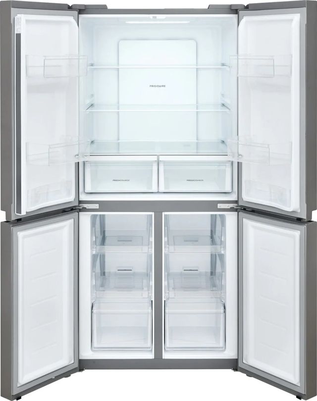 Frigidaire® 17.4 Cu. Ft. Brushed Steel Counter Depth French Door Refrigerator-2