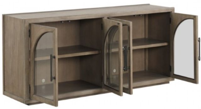 Furniture of America® Clements Oak Server-0