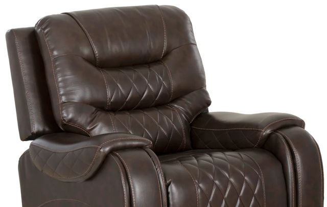 Powell® Brighton Brown Power Recliner-1