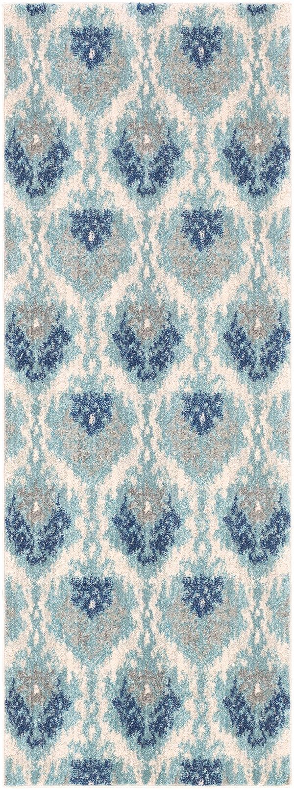 Surya Harput Dark Blue/Teal 3'x7' Runner-0