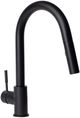 ZLINE Autograph Edition Matte Black Gemini Pull Down Single Handle Kitchen Faucet-1